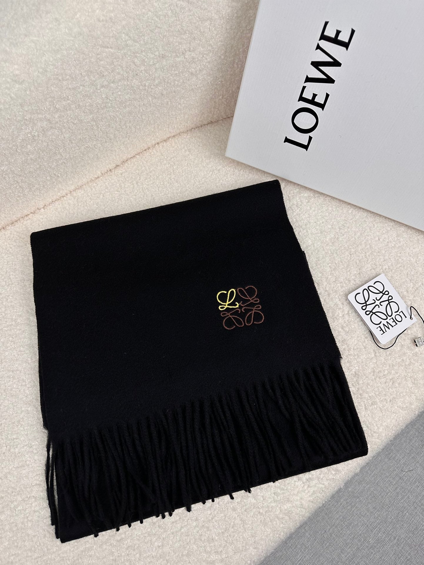 LOEWE 25S SCARF 180 IN CASHMERE 854508