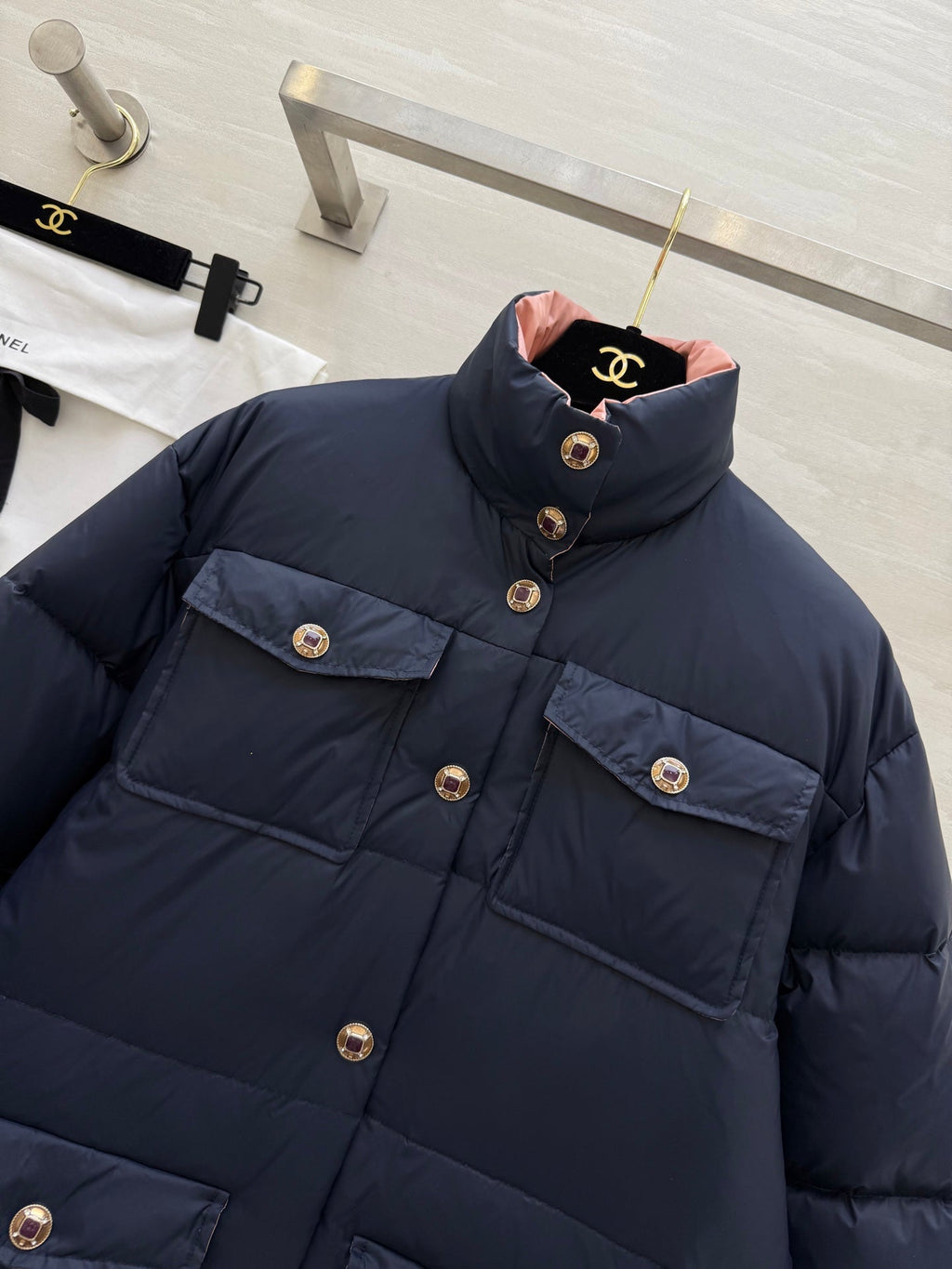 CHANEL 25S COCO NEIGE LONG COAT 483