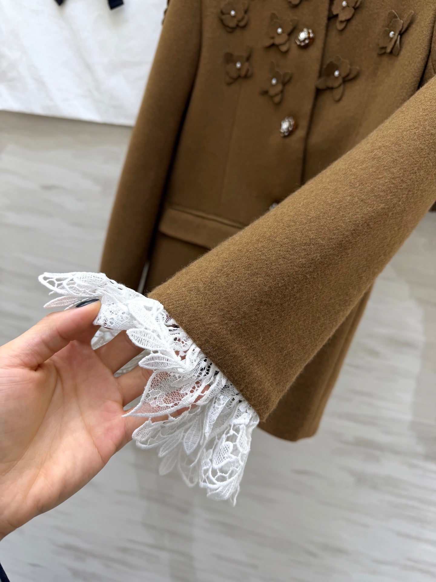 CHANEL 26S WOOL JACKET AND SKIRT SET 869