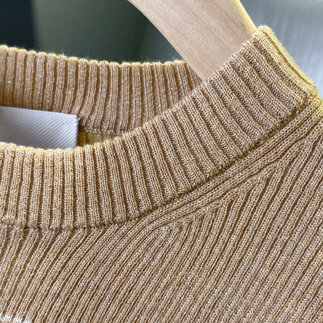 BURBERRY 26S SHORT-SLEEVE SWEATER 393