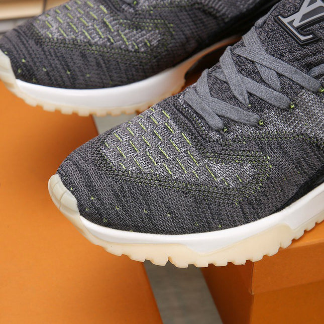 LV V.N.R SNEAKER BLACK AND DARK GREY