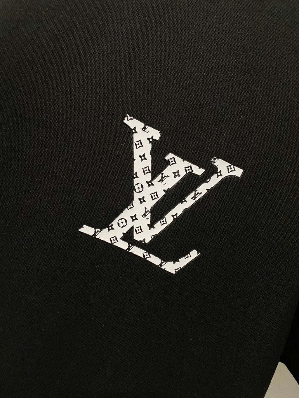 LV BLACK COTTON T-SHIRT 238839