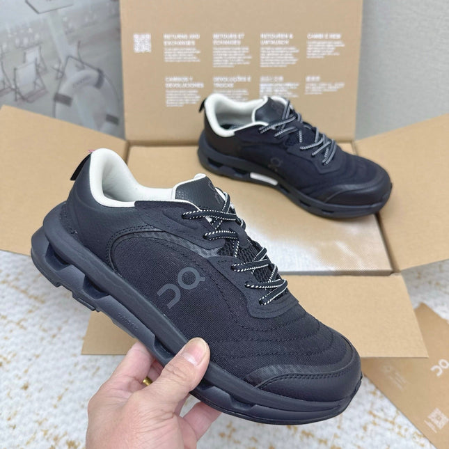 LOEWE 26S ON CLOUDTILT SHOES IN BLACK FABRIC
