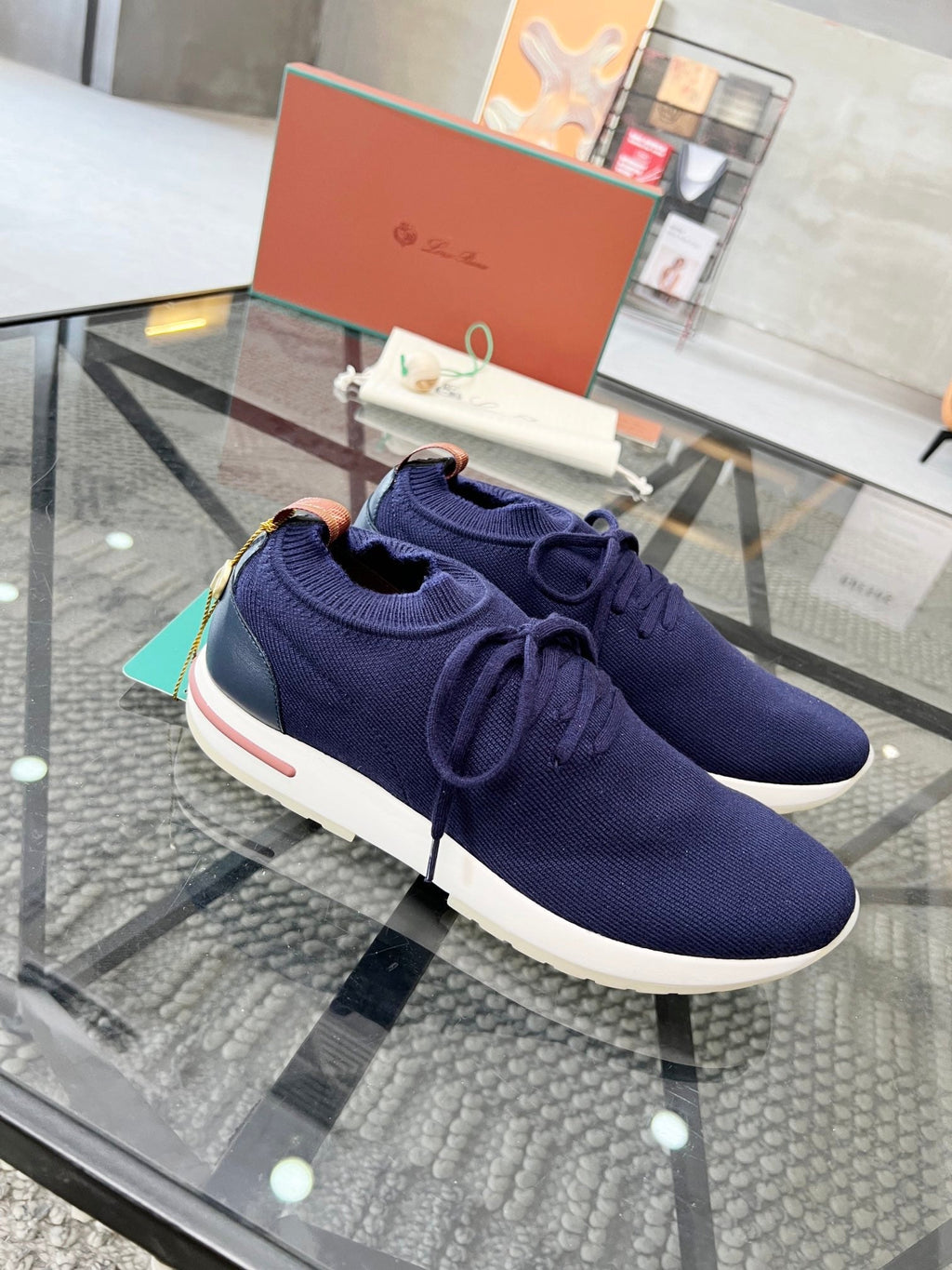 LP KINGS 360 FLEXY WALK SNEAKER NAVY WOOL