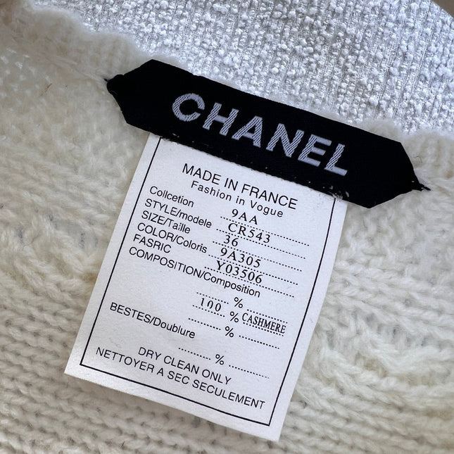 CHANEL 25S CROCHETED SWEATER 233230