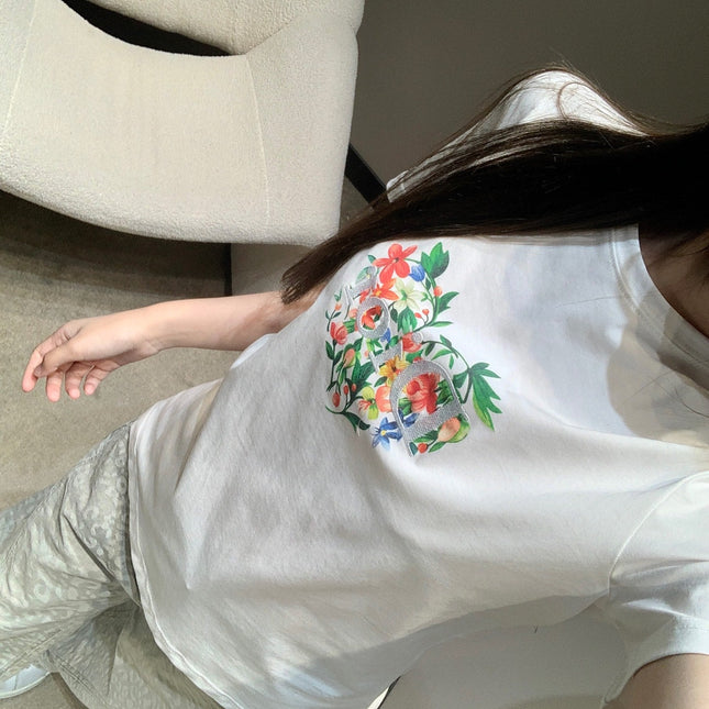 DIOR 26S SHORT-SLEEVE CREW NECK T-SHIRT 940