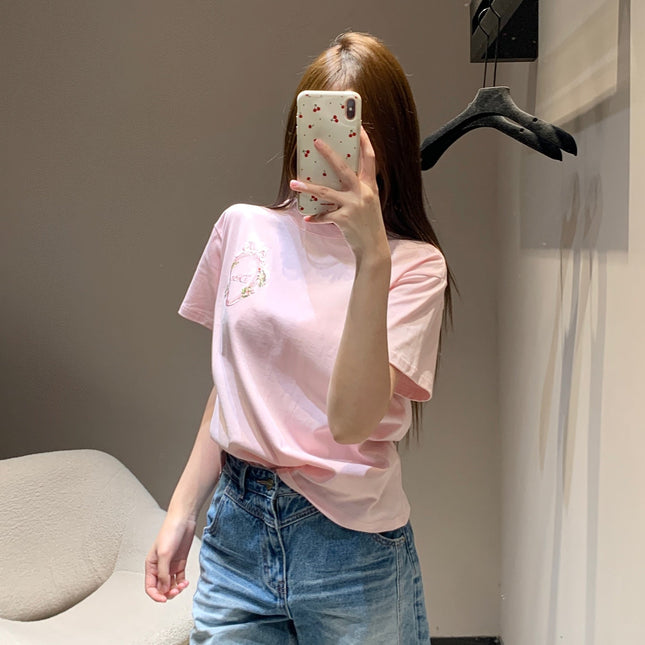 DIOR 26S SHORT-SLEEVE CREW NECK T-SHIRT 941
