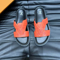 LV OASIS MULE IN CARROT ORANGE MONOGRAM CALFSKIN