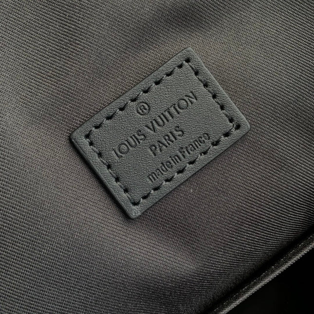 GETAWAY BACKPACK 50 IN BLACK MONOGRAM ECLIPSE CANVAS AND CALFSKIN