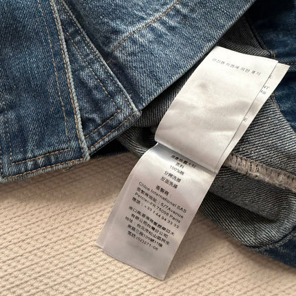 CHLOE JACKET PUFFED SLEEVES IN DENIM