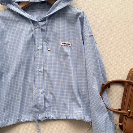 MIUMIU 26S HOODED JACKET 1199