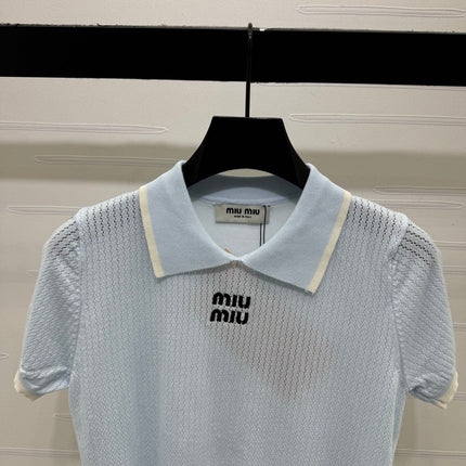 MIUMIU 26S KNIT POLO 1159