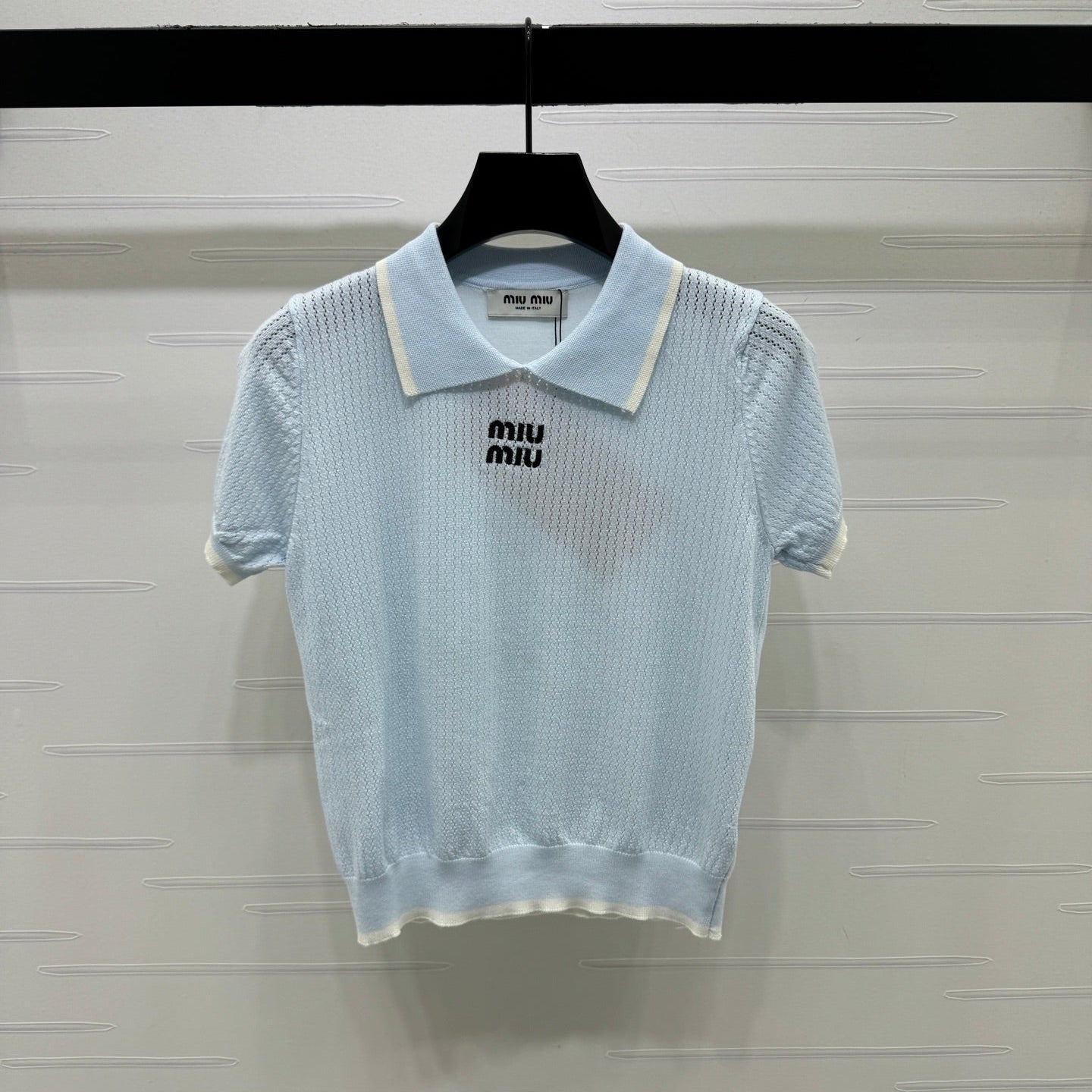 MIUMIU 26S KNIT POLO 1159