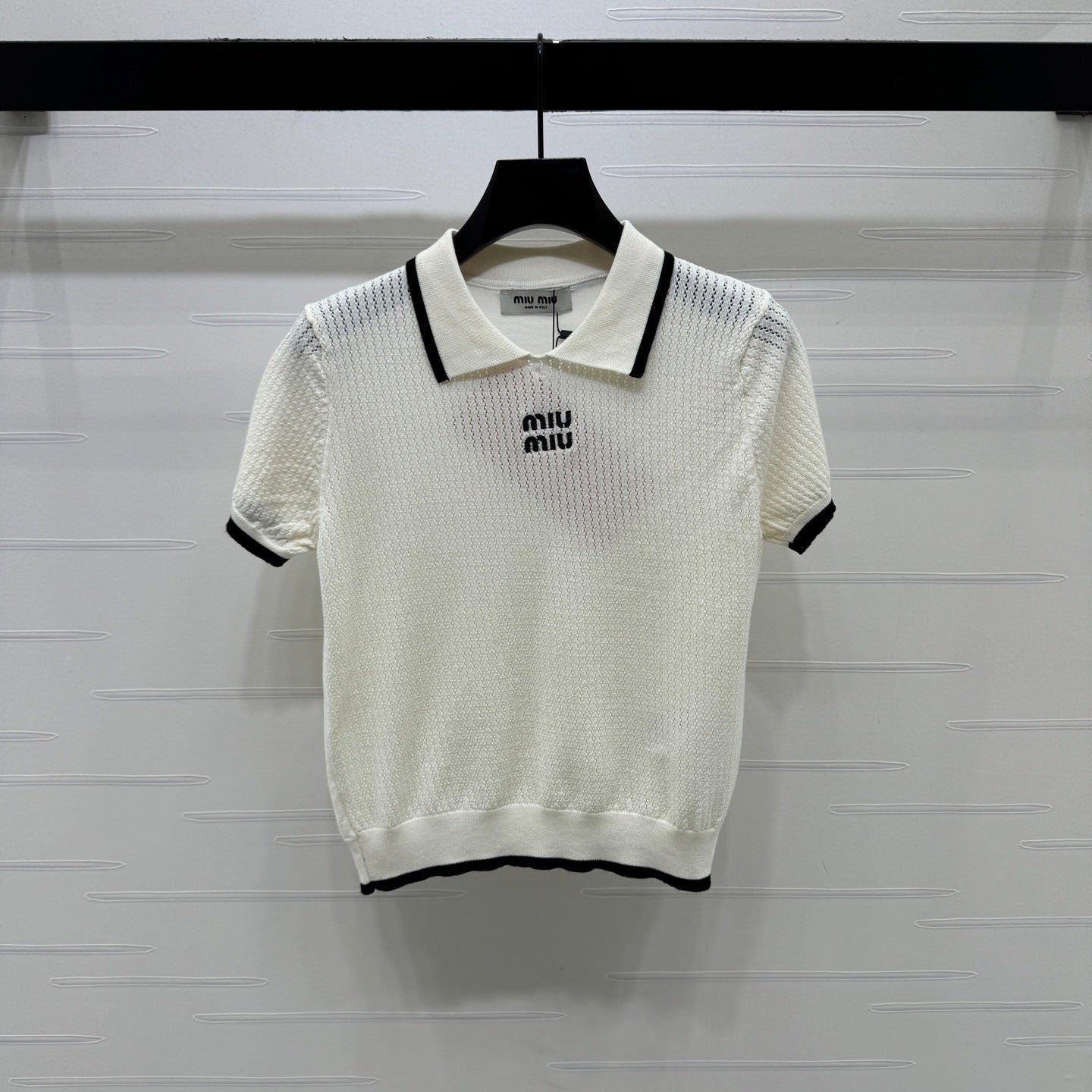 MIUMIU 26S KNIT POLO 1158