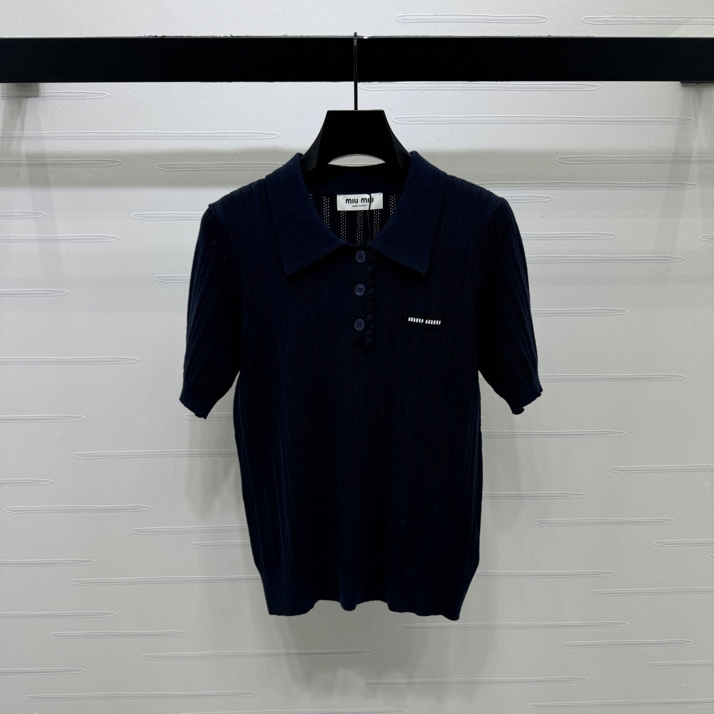 MIUMIU 26S KNIT POLO 1157