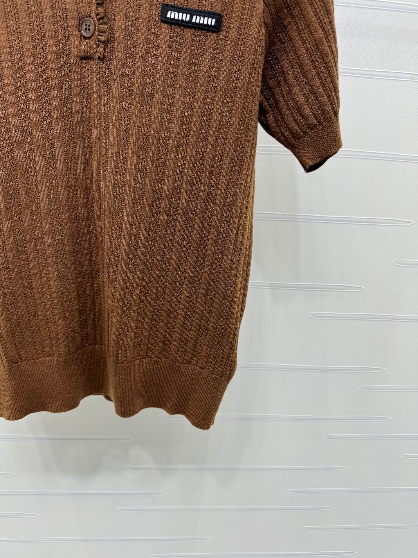 MIUMIU 26S KNIT POLO 1156