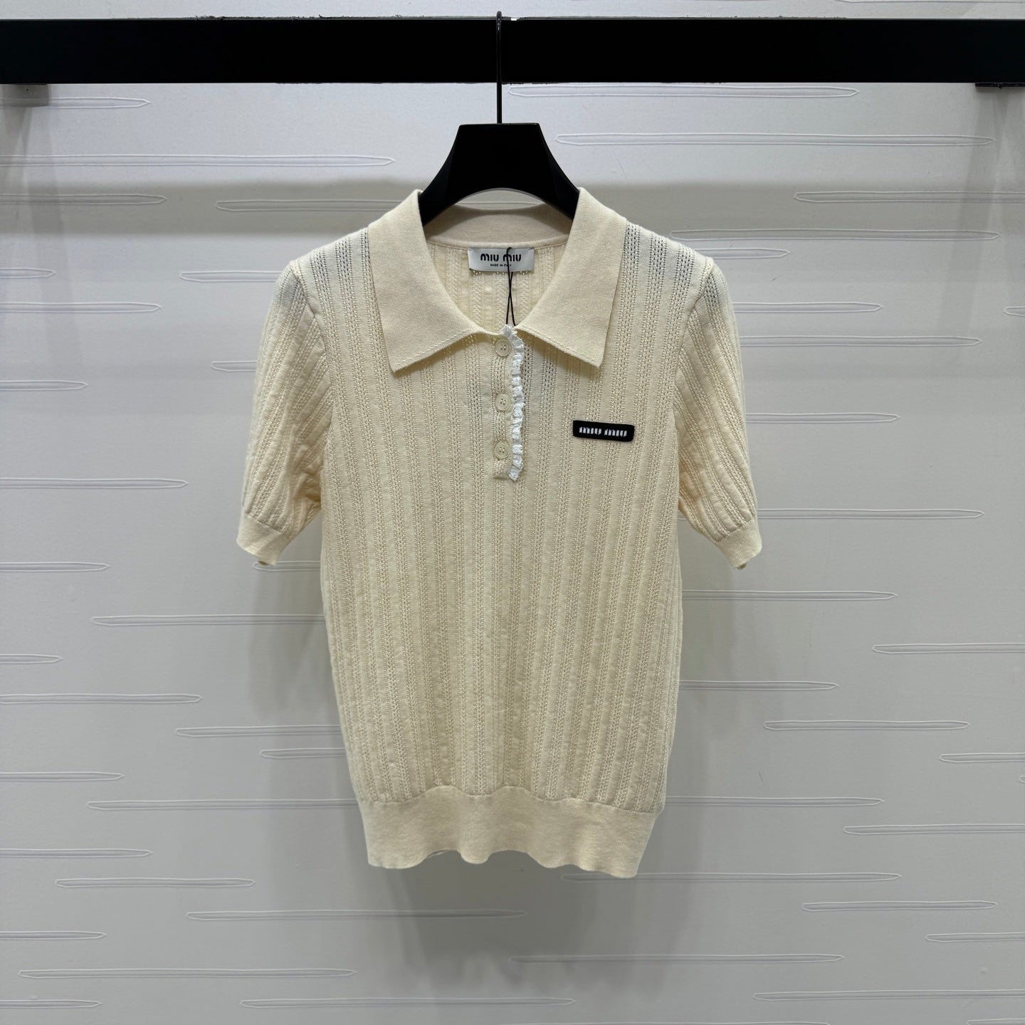 MIUMIU 26S KNIT POLO 1155
