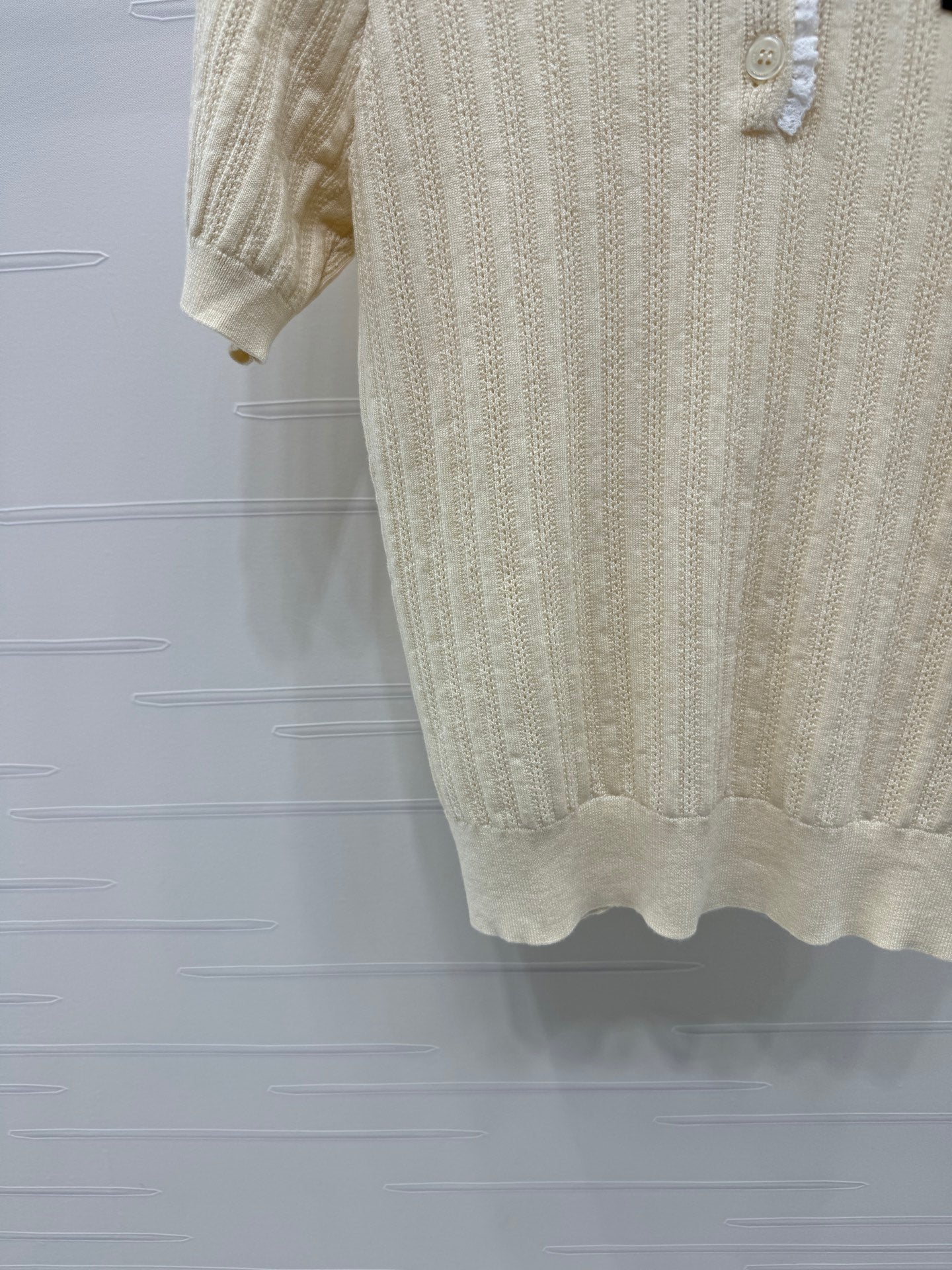 MIUMIU 26S KNIT POLO 1155