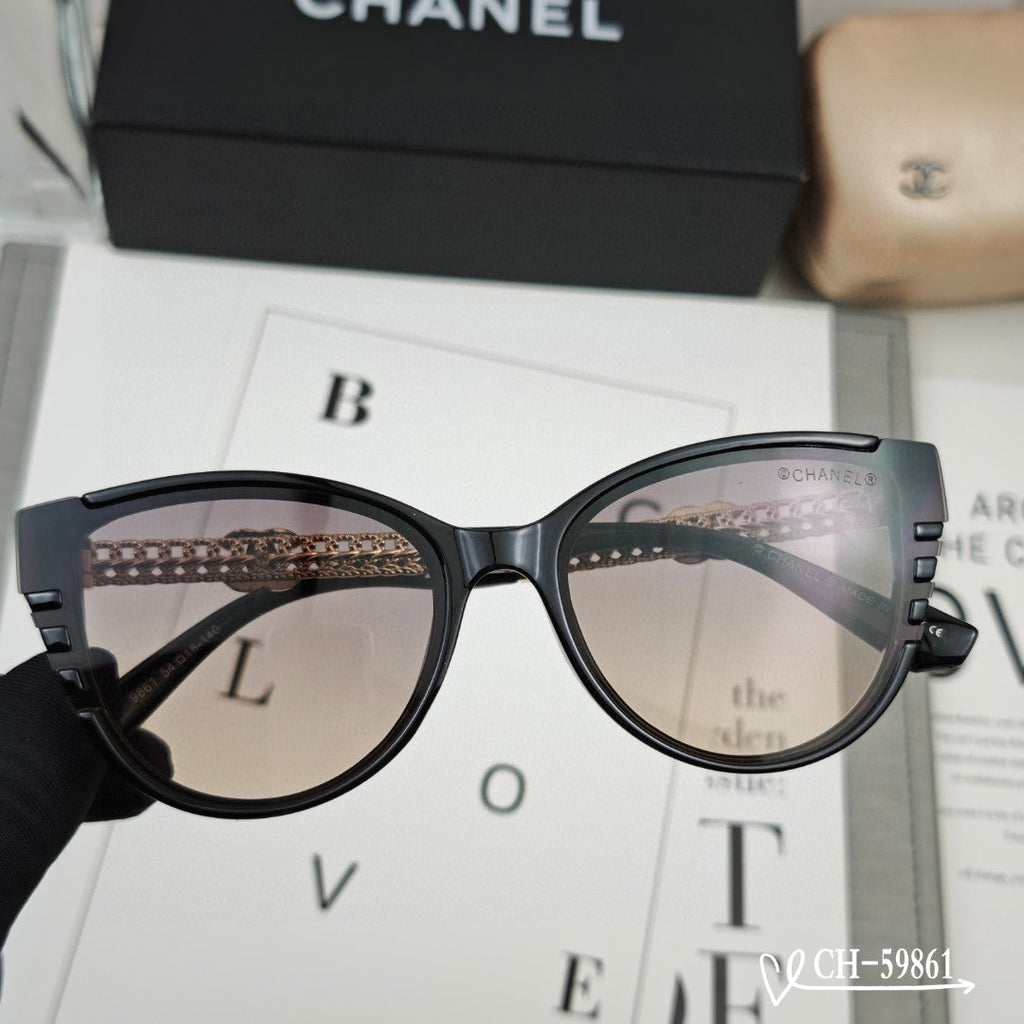 CAT EYE SUNGLASSES 59861 IN ACETATE