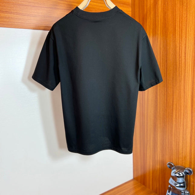 LV T-SHIRT IN BLACK PURE COTTON 238922