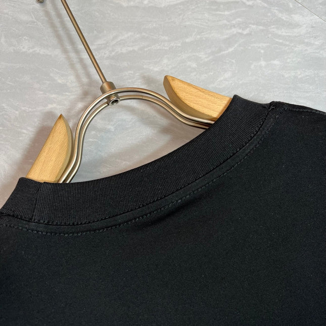 LV T-SHIRT IN BLACK PURE COTTON 238922