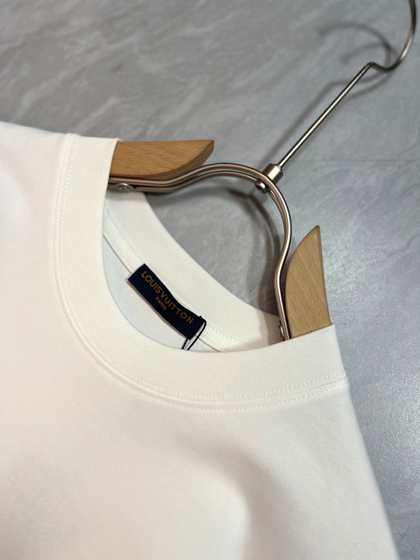 LV T-SHIRT IN WHITE PURE COTTON 238923