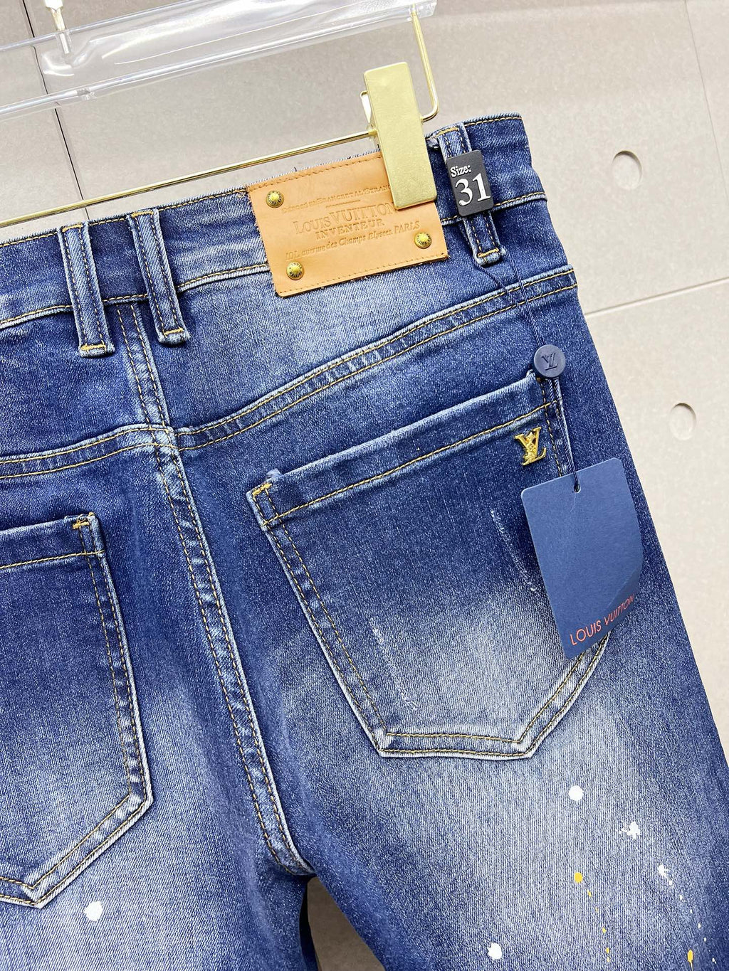 LV BLUE DENIM JEAN 239501