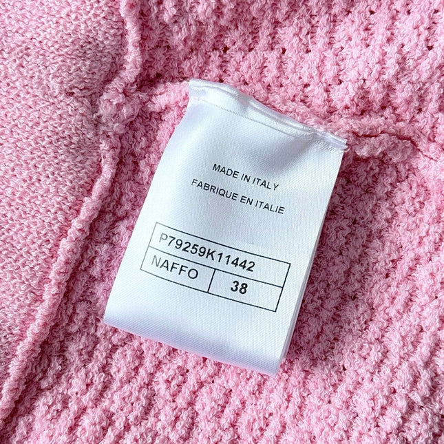 Chanel 25P Mini Skirt Pink Tweed 237296