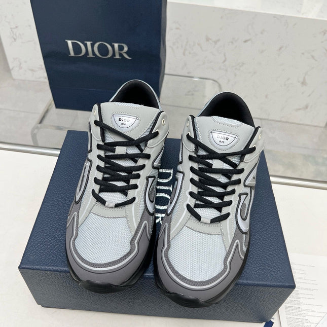 CD B30 SNEAKER ANCHOR AND GRAY MESH FABRIC