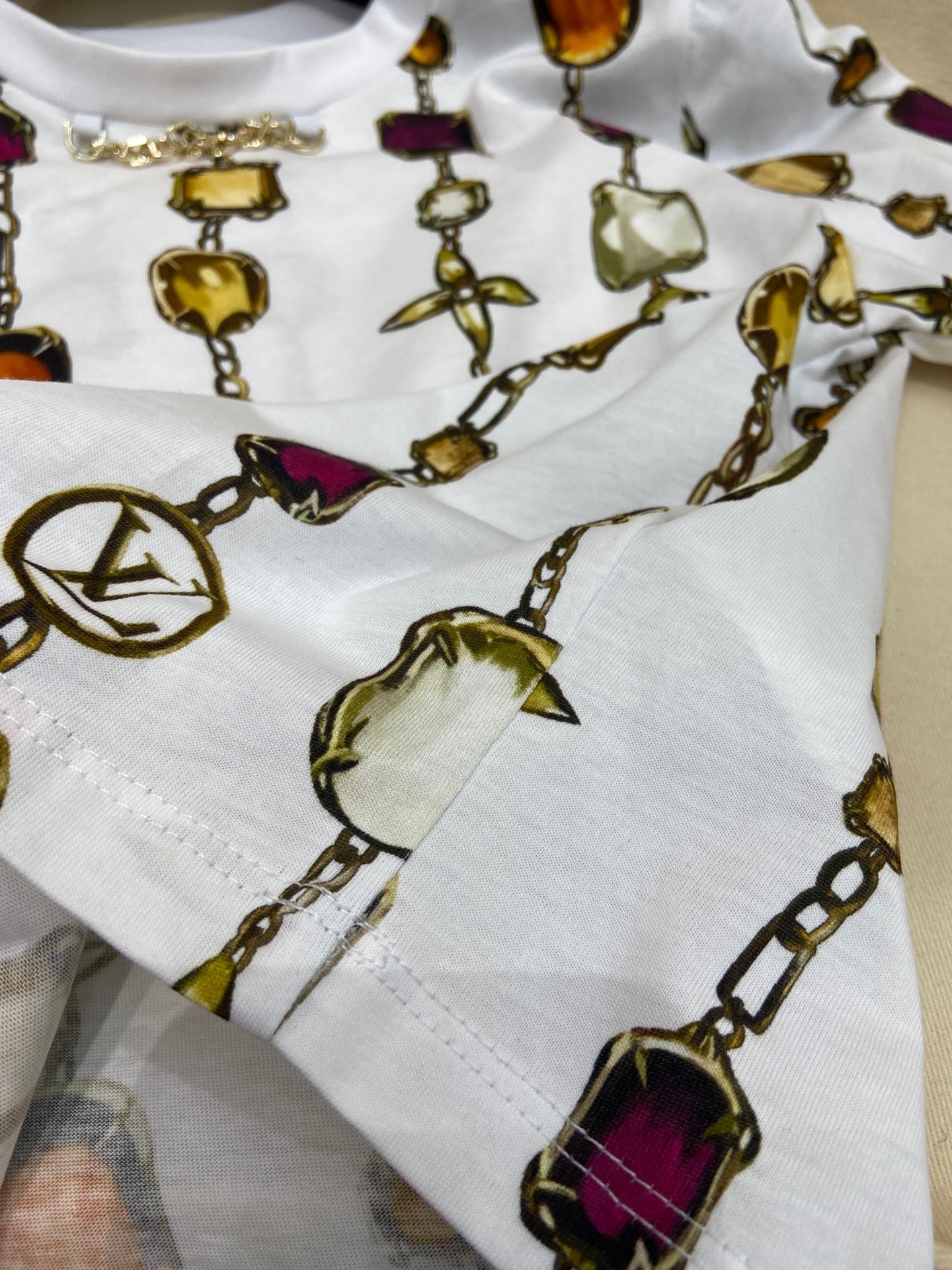 LV CROP TOP 25S IN COTTON 266288