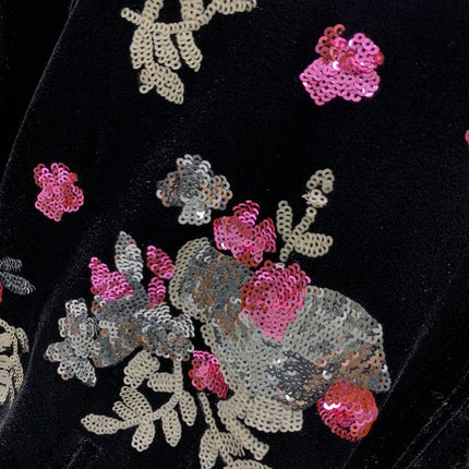 YSL 25S VELVET SEQUIN JACKET STYLE 191