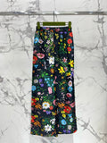 GUCCI 26S WIDE-LEG PRINTED PANTS 77