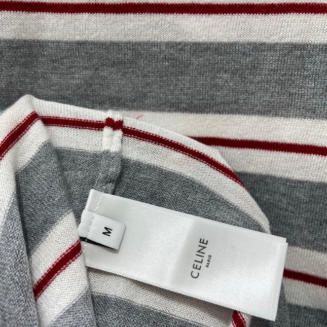 CELINE 26S V NECK SHORT SLEEVE T-SHIRT 208