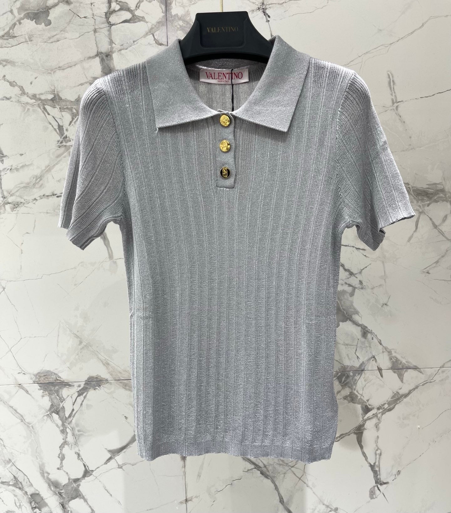 VALENTINO 26S SHORT SLEEVE KNIT T-SHIRT 137