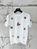 DIOR 26S SHORT-SLEEVED SWEATER 1259