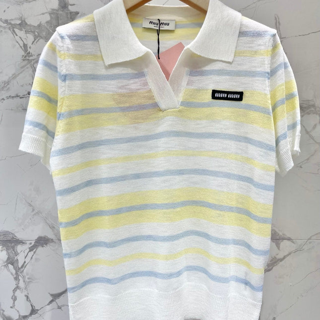 MIUMIU 26S POLO SHIRT 1221
