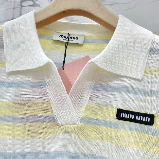 MIUMIU 26S POLO SHIRT 1221