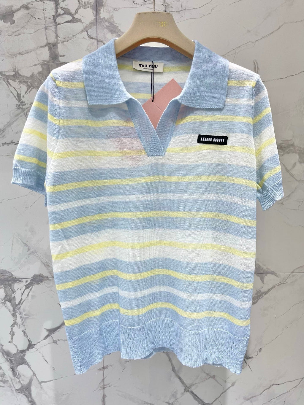 MIUMIU 26S POLO SHIRT 1222