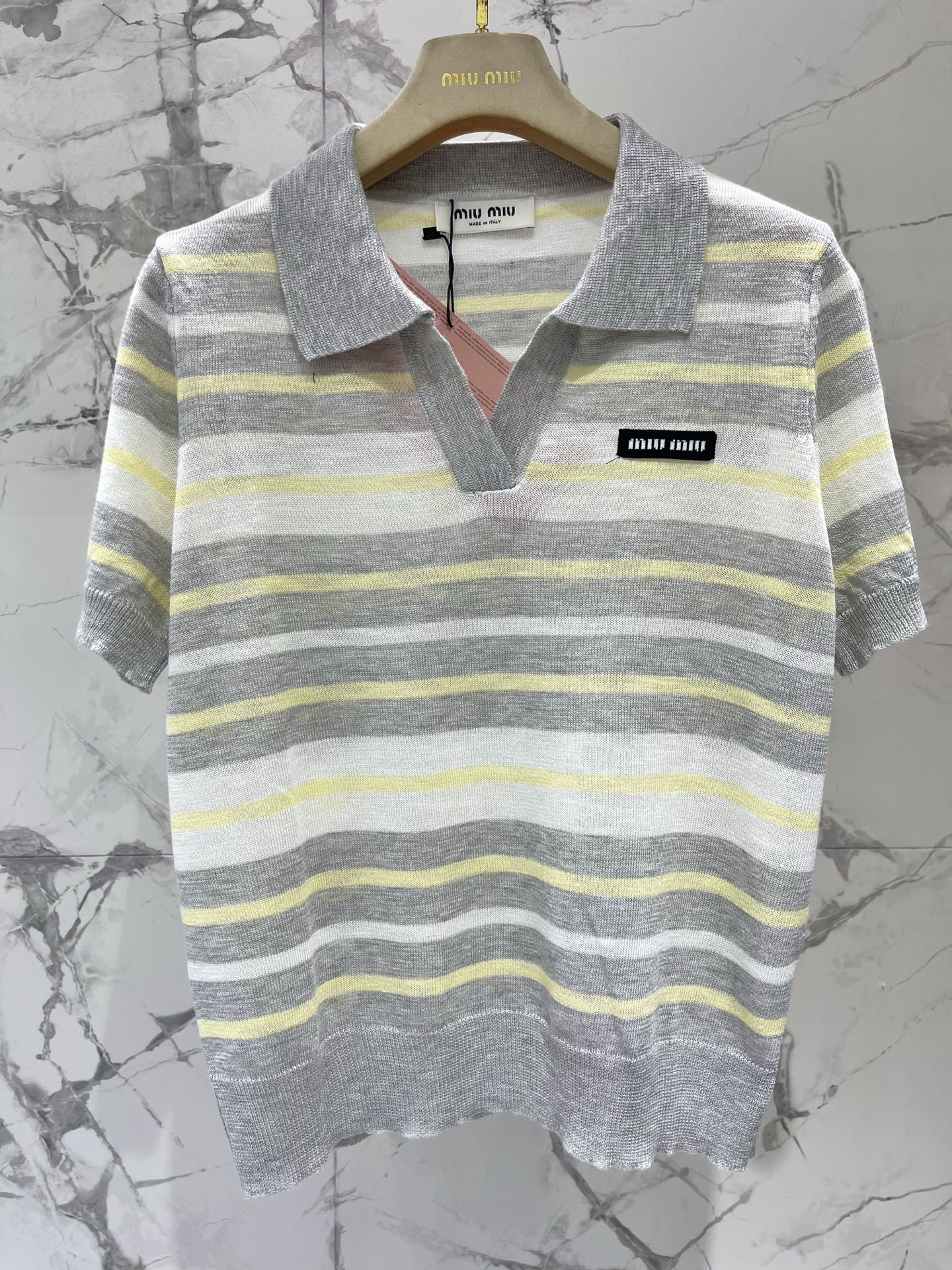 MIUMIU 26S POLO SHIRT 1223