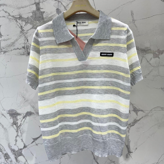 MIUMIU 26S POLO SHIRT 1223