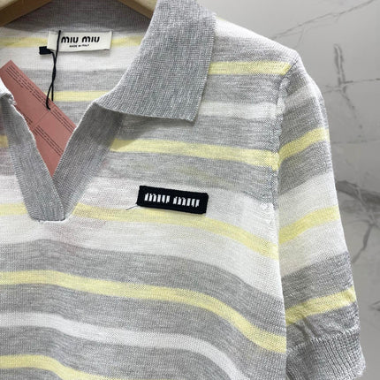 MIUMIU 26S POLO SHIRT 1223