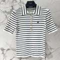 CELINE 26S SHORT SLEEVE KNIT SHIRT 303