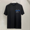 LV T-SHIRT BLACK COTTON 238848
