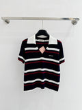 MIUMIU 26S SHORT-SLEEVED KNIT POLO SHIRT STYLE 1068