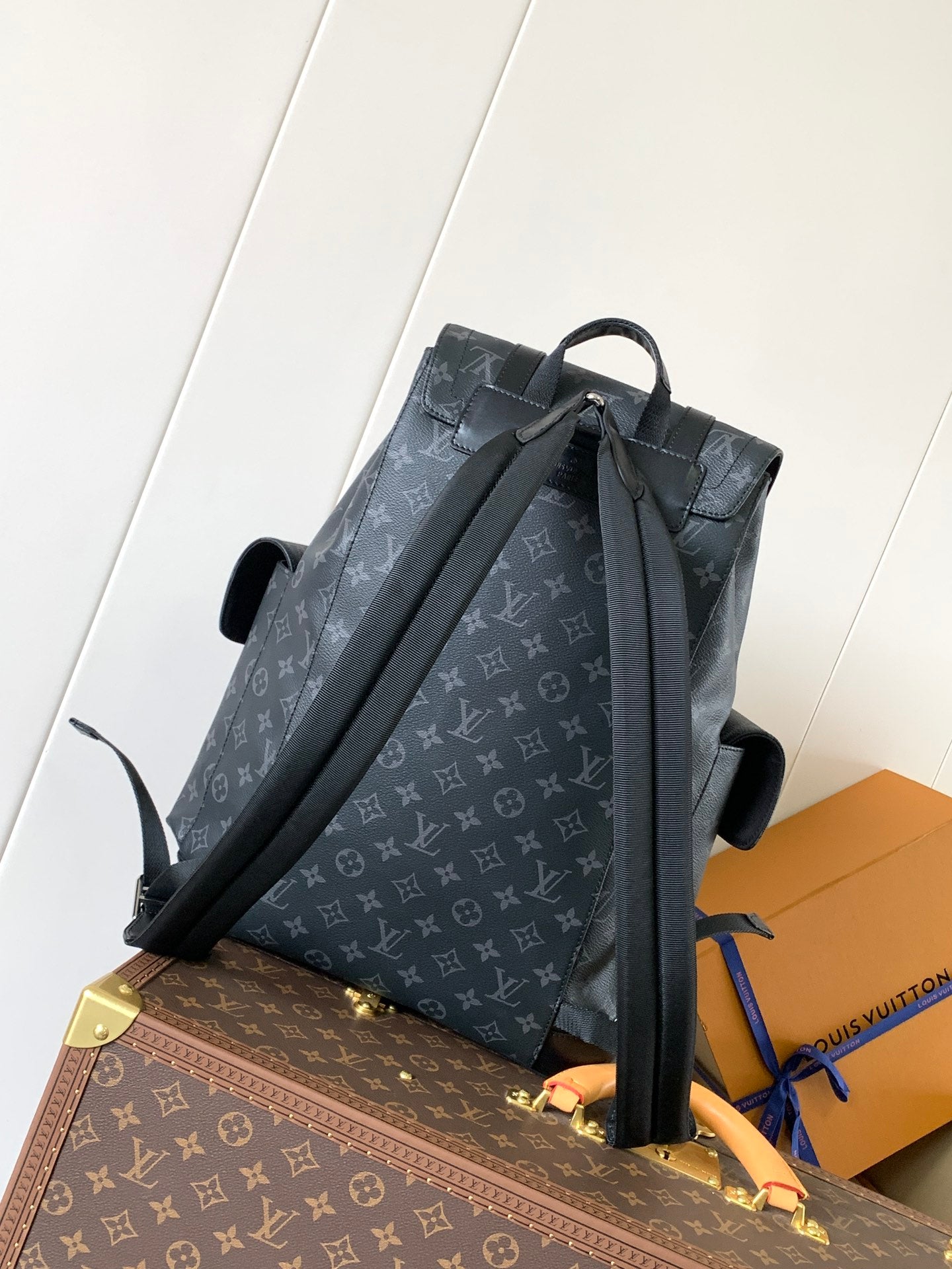 LV BACKPACK 41CM IN BLACK MONOGRAM CANVAS 241043