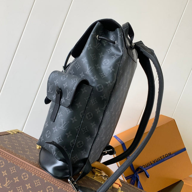 LV BACKPACK 41CM IN BLACK MONOGRAM CANVAS 241043
