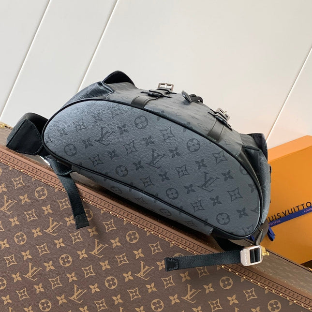 LV BACKPACK 41CM IN BLACK AND GREY MONOGRAM CANVAS 241041