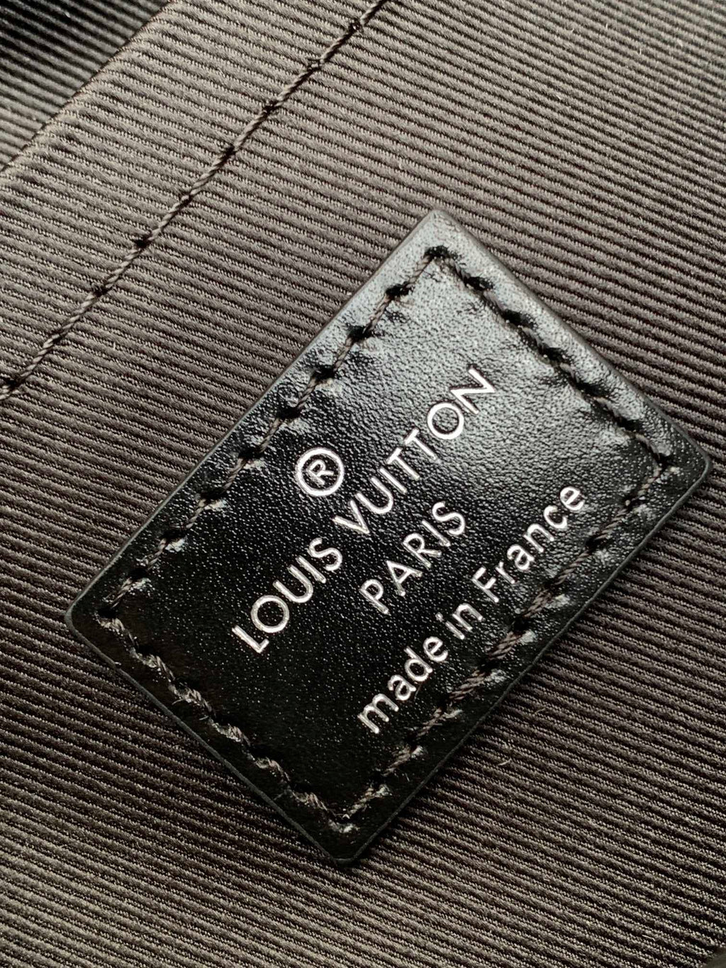 LV 25S NIL BAG 25 IN BLACK CALFSKIN SILVER HARDWARE