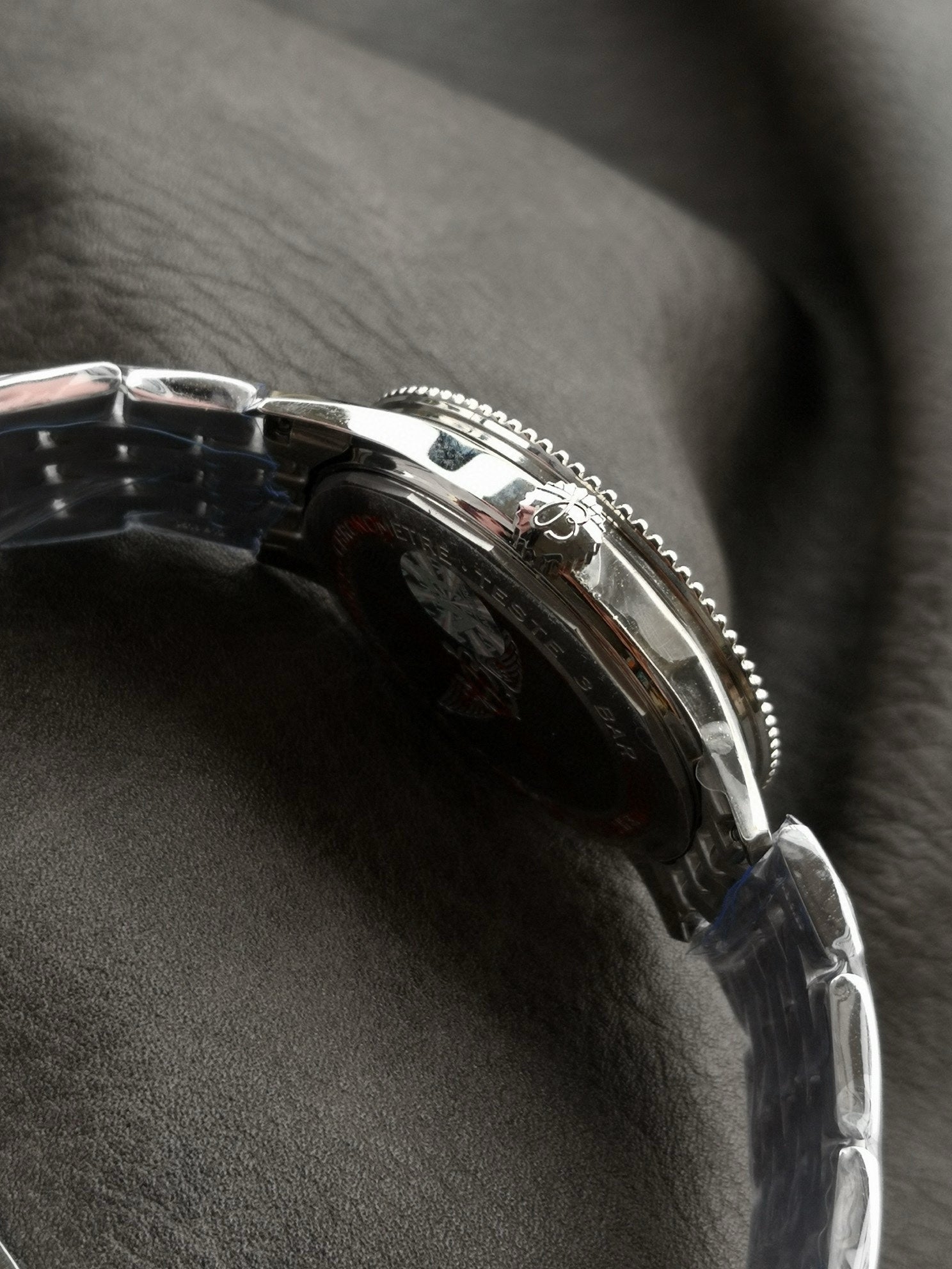 NAVITIMER AUTOMATIC 41 STEEL BEZEL MIDNIGHT BLUE DIAL