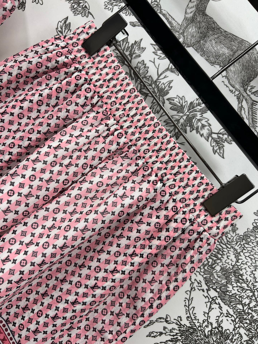 LV 25S SHIRT SHORTS SET IN POLYESTER 263071